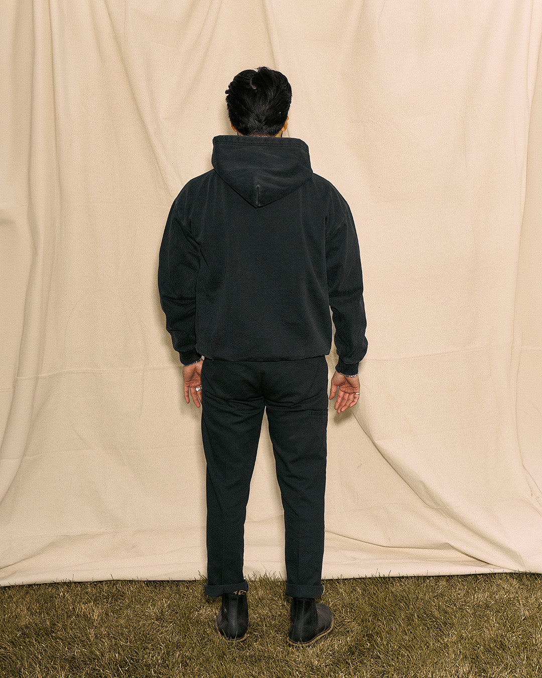 The Brand Hoodie | Vintage Black