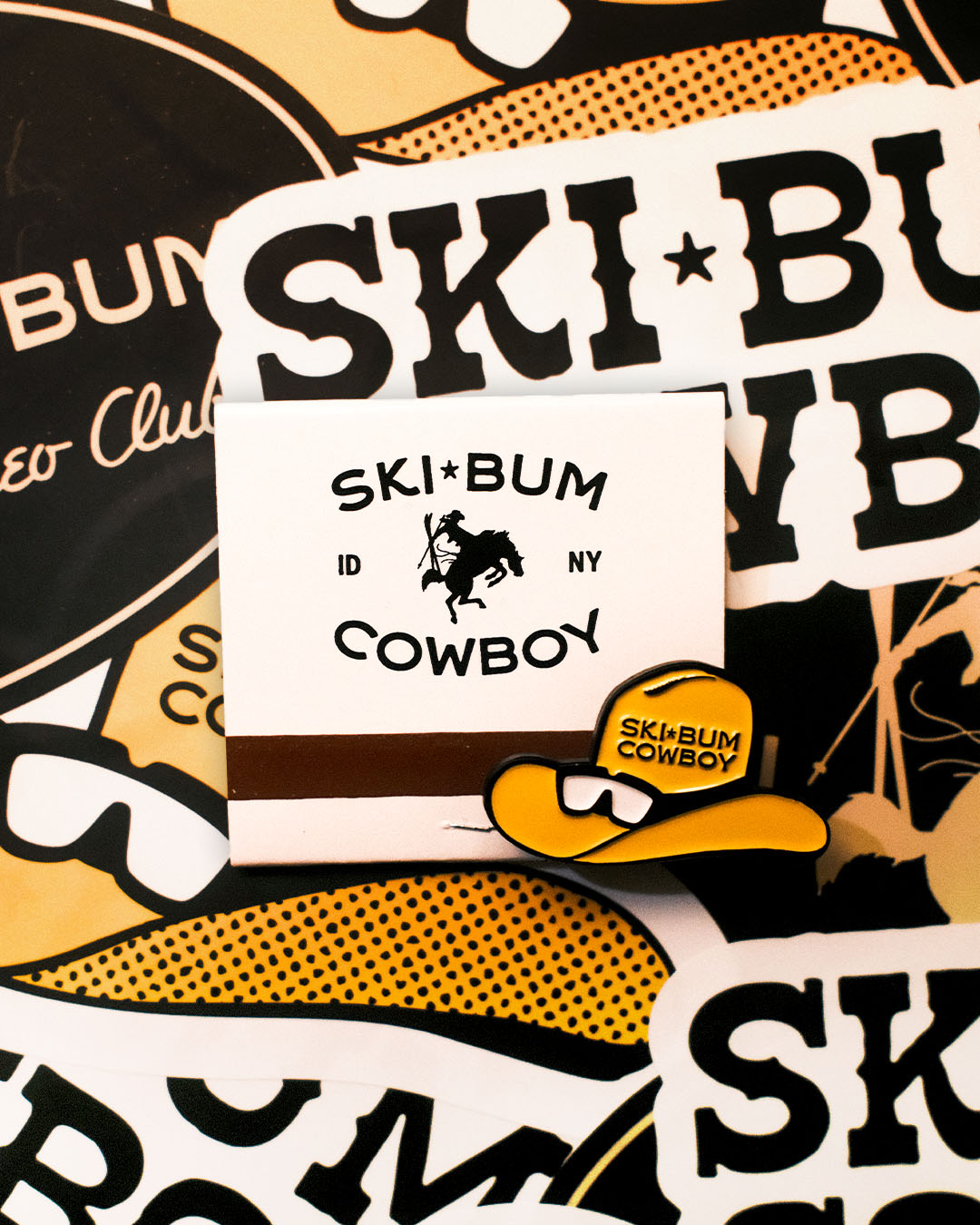 Powder Cowboy | Enamel Pin