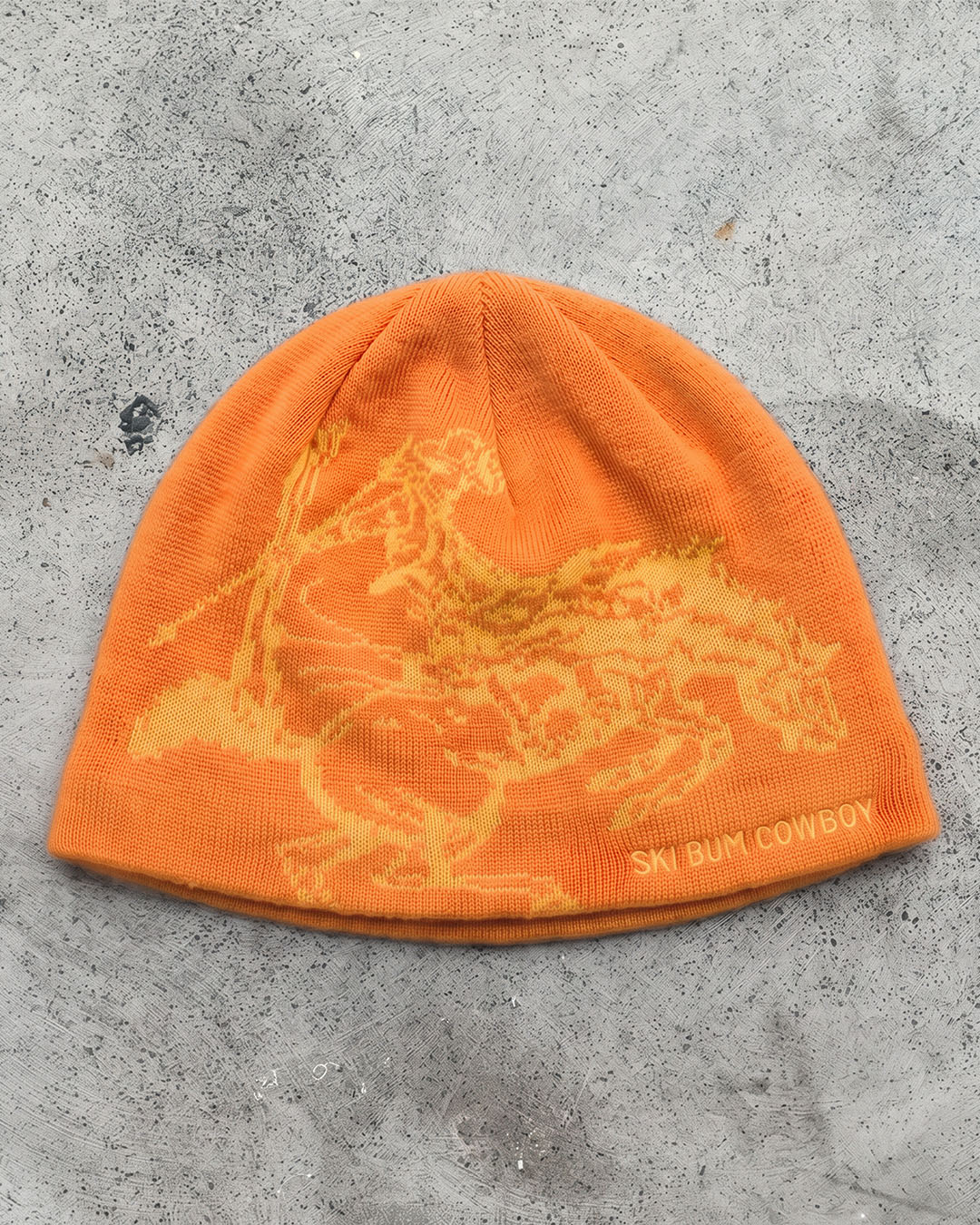 Bucking Horse Knit Beanie | Sundown