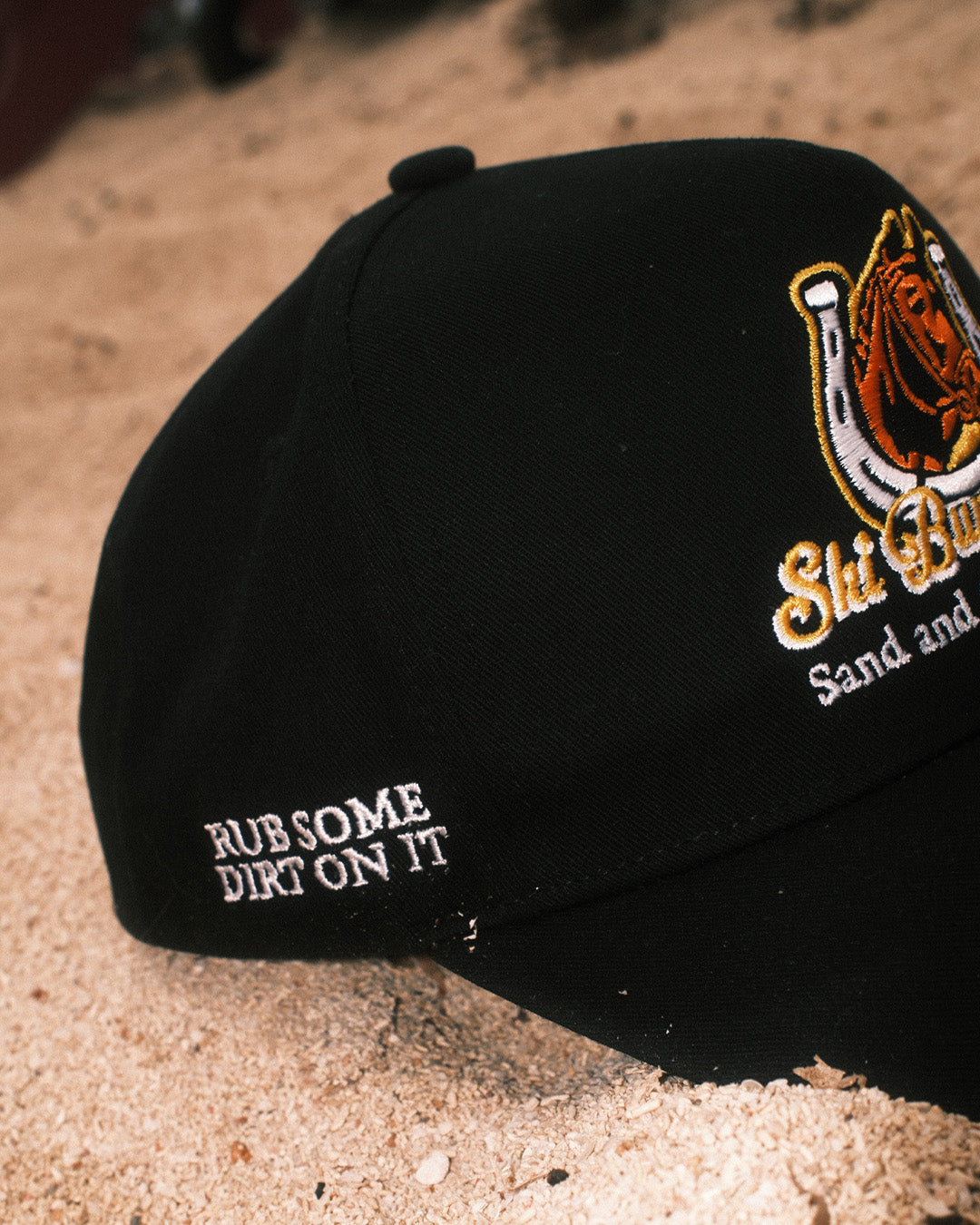 Sand & Gravel Supplier Hat | Black