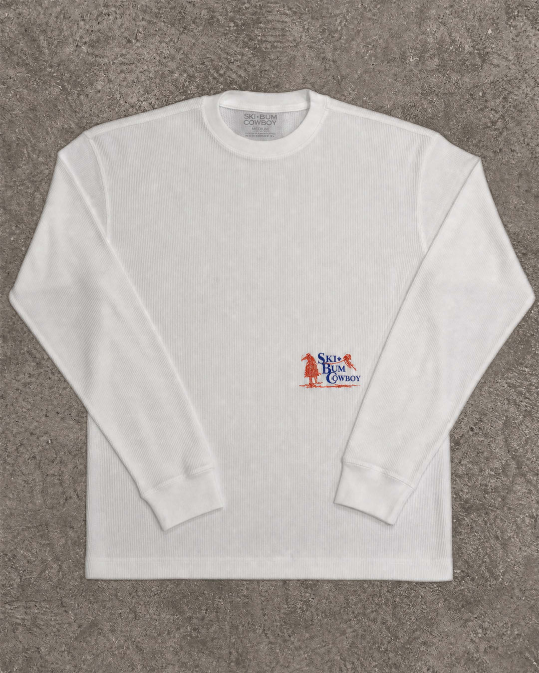 Skijor Team Waffle Thermal | White