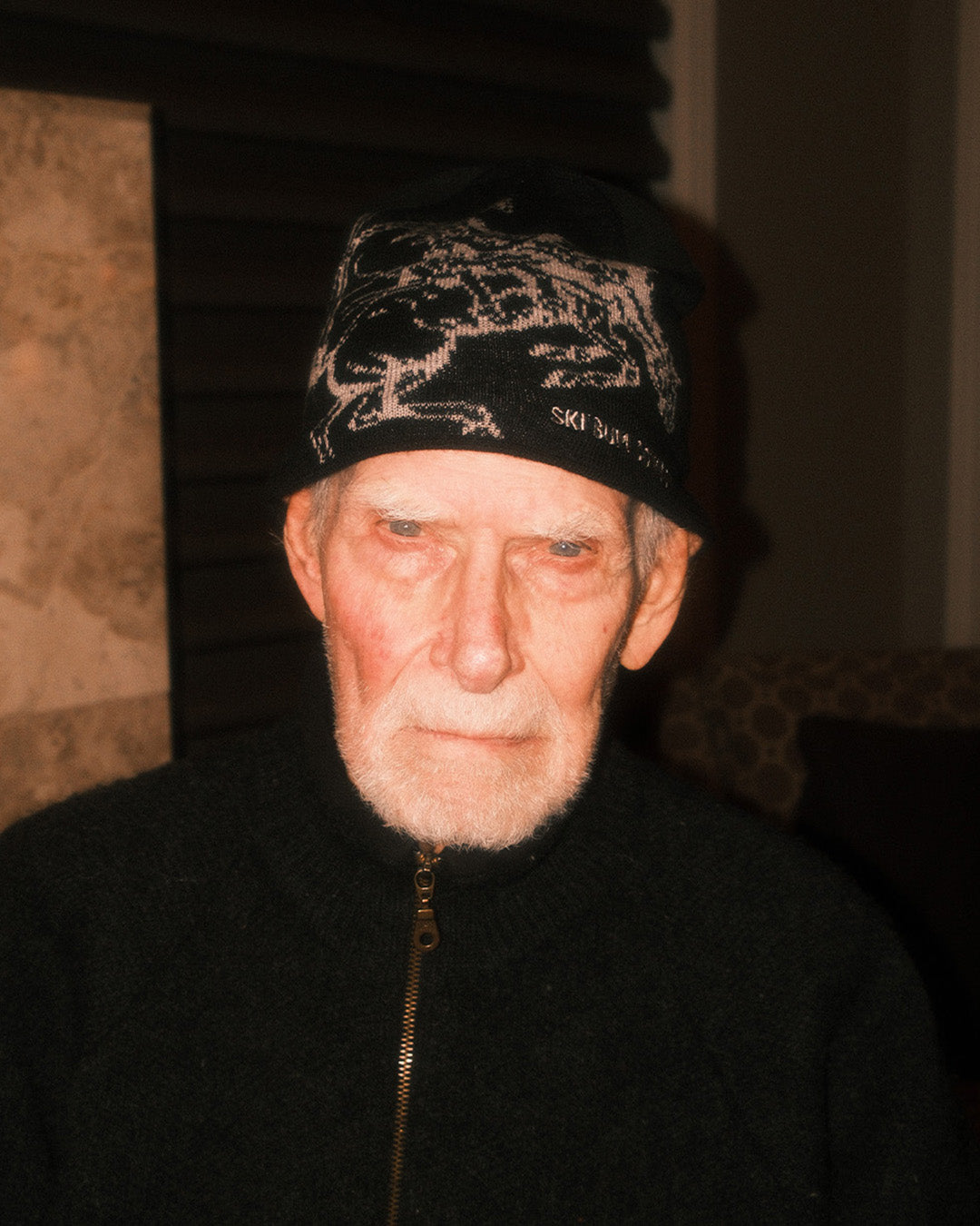 Bucking Horse Knit Beanie | Black