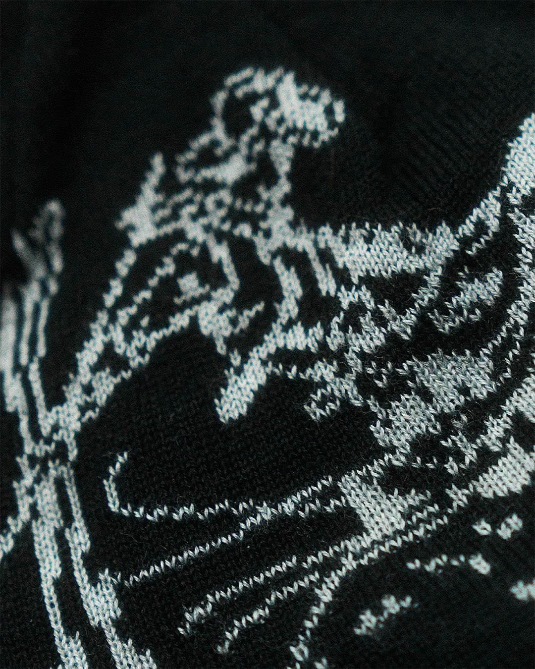 Bucking Horse Knit Beanie | Black